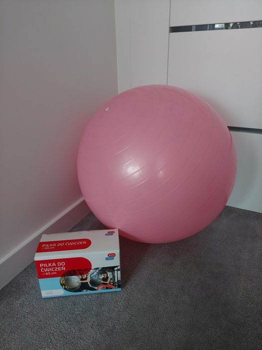 Eloy Sport - Piłka do ćwiczeń 65 cm do zajęć fitness - jak Nowa