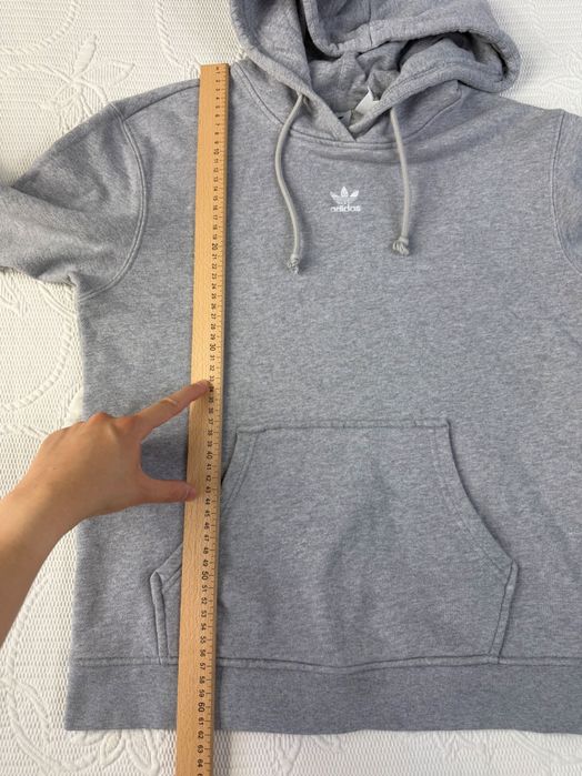 Bluza Adidas Center Logo Szara Size: S 190