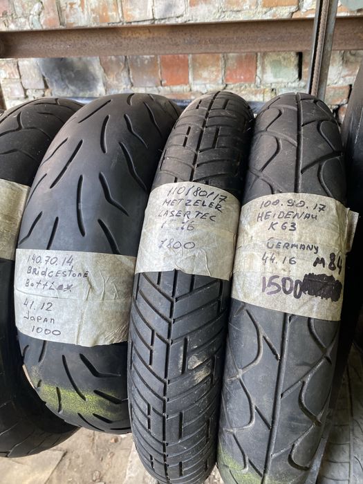 100/80/17 120/70/16 Michelin