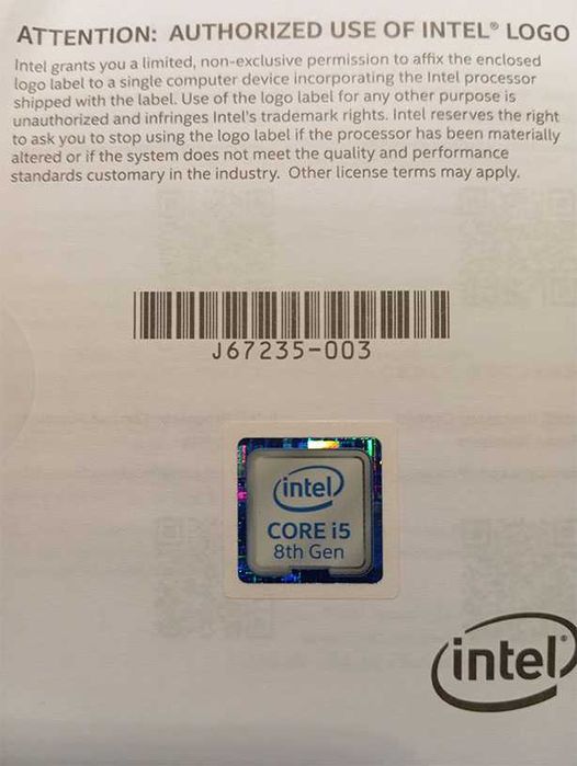 Oryginalne chłodzenie Intel LGA 1151 (NOWE)