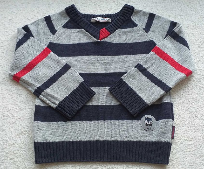 Coccodrillo sweter chłopięcy rozm. 86-92