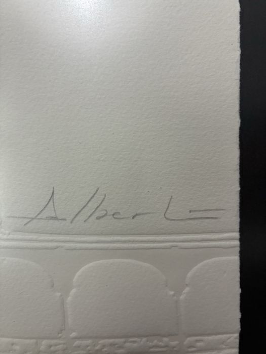 Gravura 18/75, A Tourada, de Alberto Martinez