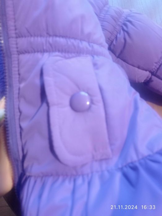 Куртка зимова для дівчинки