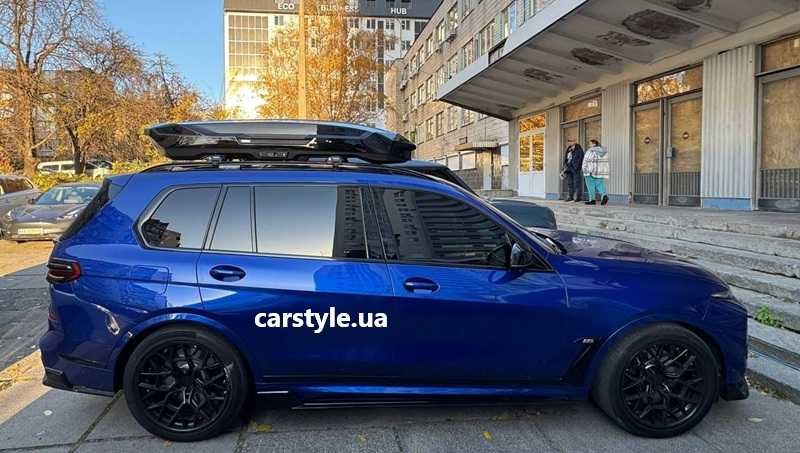 БВ Багажник поперечини на дах авто Thule BMW 1-7 series X1-X7 нові вживані 754 753 7105 7204 7205 7206 7207 Edge Wingbar гладкий штатні інтегровані