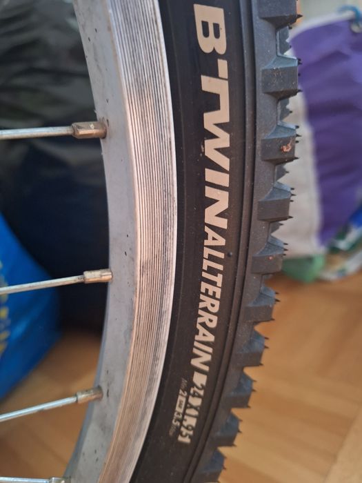 Rower dziecięcy decathlon 24"