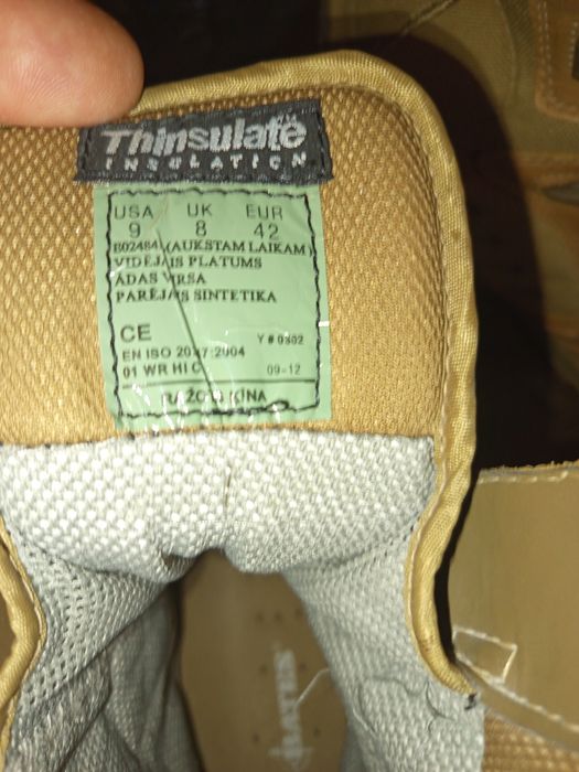 Берцы кожаные зимние