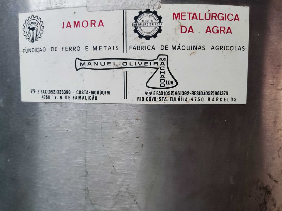 Cubas Inox Vinho 1000L 750L 500L 150L - Metalúrgica da Agra