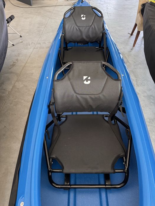 Kajak Caribou Adventure 430 H-luxe, lekki 32kg, HDPE, luk bagażowy