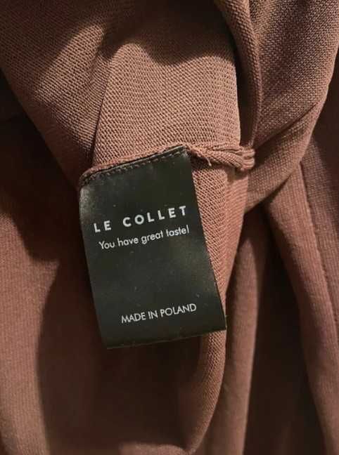 Czekoladowy sweterek Le Collet S/M