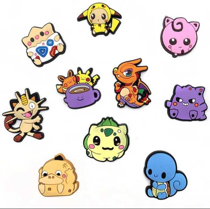 Przypinki charms 30 szt do butów crocs Pokemon Pikachu