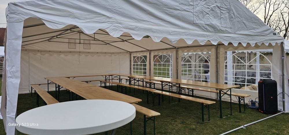 Wynajem namiotów i pawilonów imprezowych