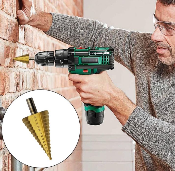 Lam-lord Wiertło stopniowe/stożkowe 4-42mm