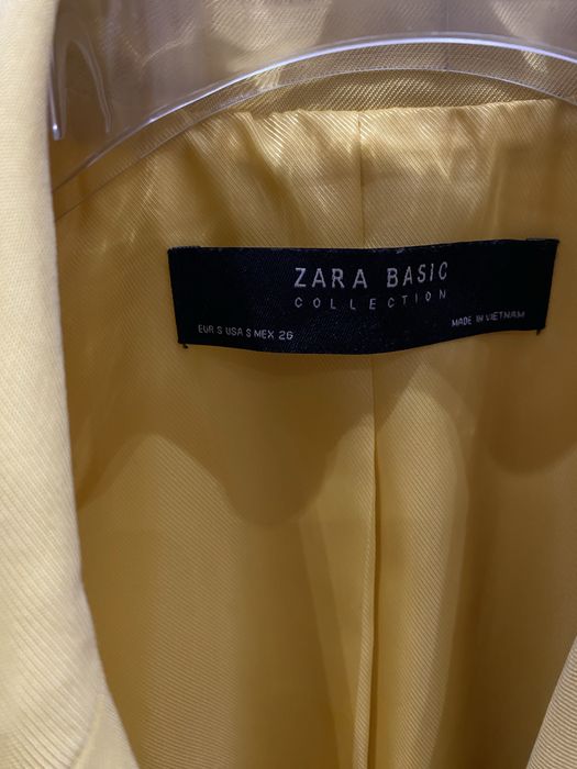 Блейзер жовтий Zara S
