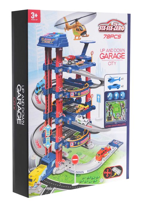 Duży Parking Interaktywny Garaż dla dzieci 3+ ZPG.660-A331