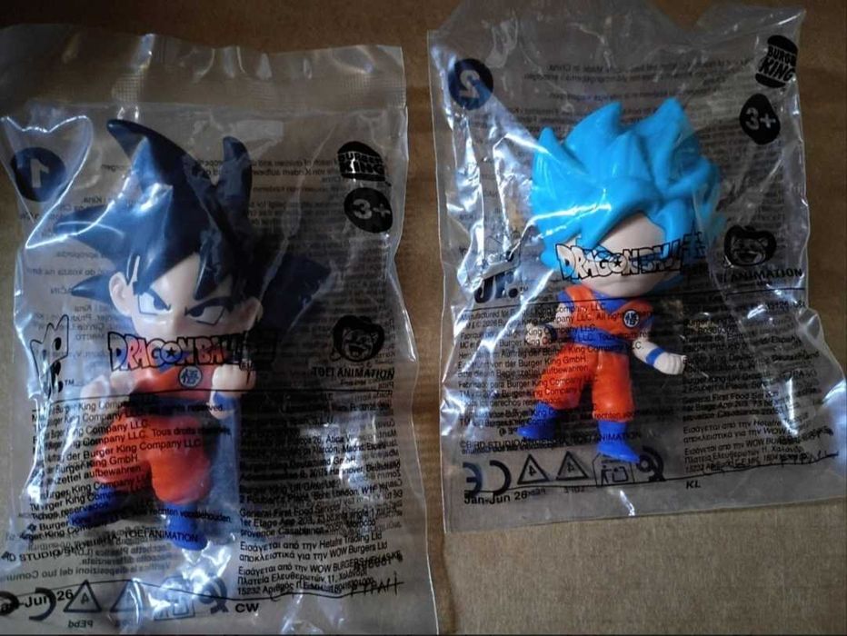 Dragon Ball x Burguer King - 2 Figuras