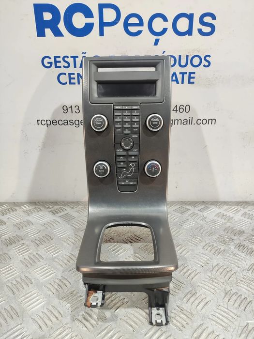 CONSOLA CENTRAL DISPLAY MULTIMEDIA COMANDOS CONTROLO CHAUFFAGE VOLVO