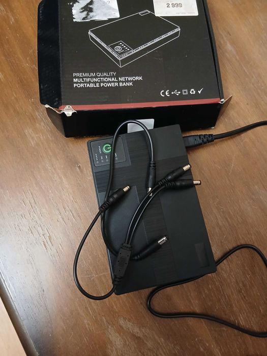 Под.ремонт. Безперебійник для роутера DC1036P  12000 mAh 36W 5V/9V/12V