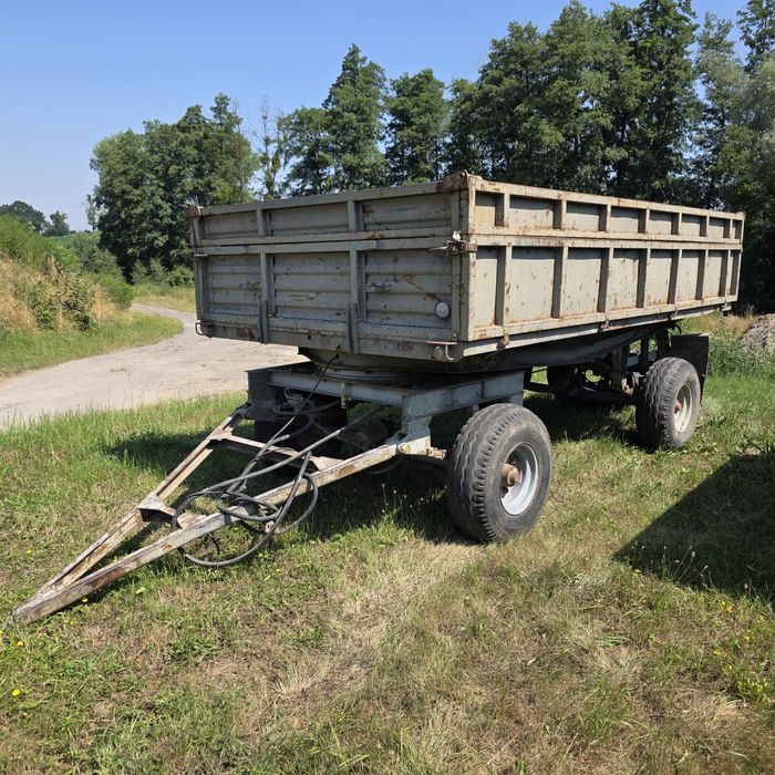 Autosan d47 A przyczepa wywrotka rolnicza