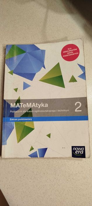 Podręcznik Matematyka 2 Nowa Era podstawowy