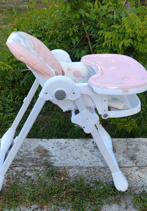 Стільчик для годування Kinderkraft Yummy Pink