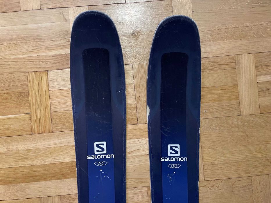 Narty All Mountain Salomon QST Lux 92 - 161 cm -  bez wiązań