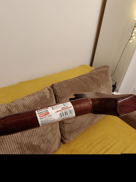 Laska 88 cm drewniana