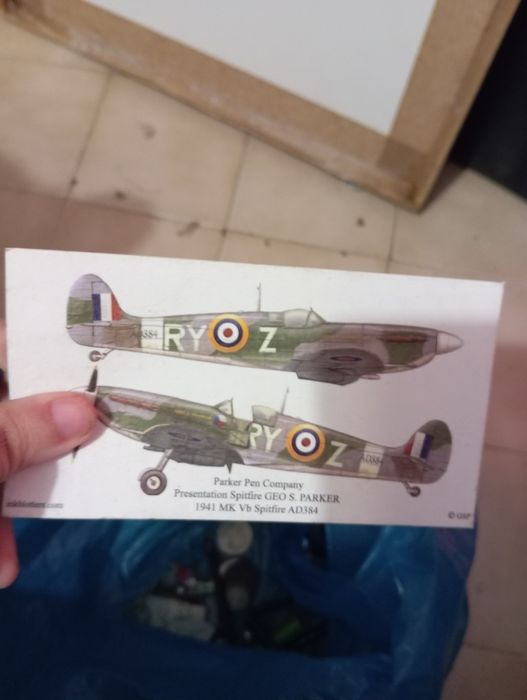 Postal só este Parker