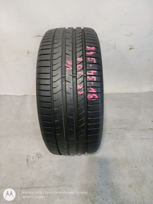 1x245/45/18 Nexen N'Fera Primus 245/45R18 Letnie Sztuka 7.62mm DOT5123 Uzywane