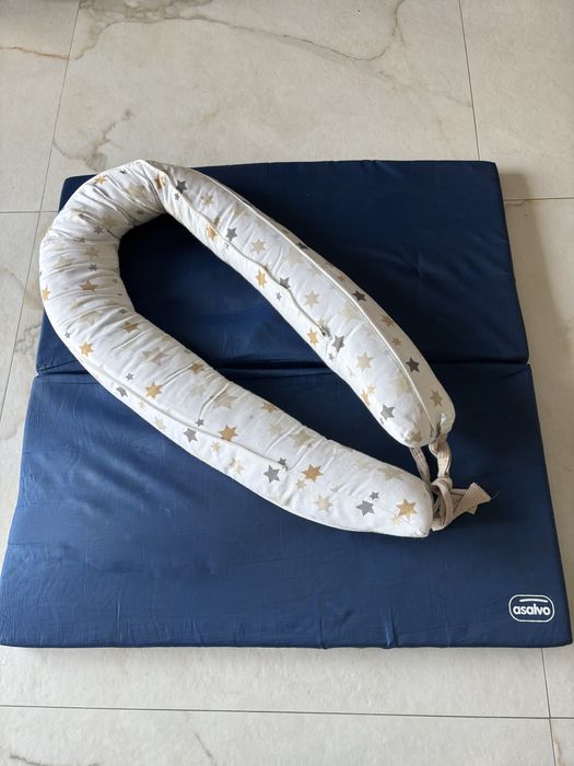 Redutor de berço e almofada cadeira de papa ikea