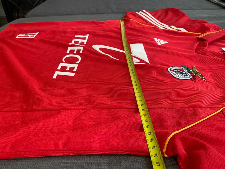 Camisola Oficial Benfica Adidas Telecel 1998, 1999