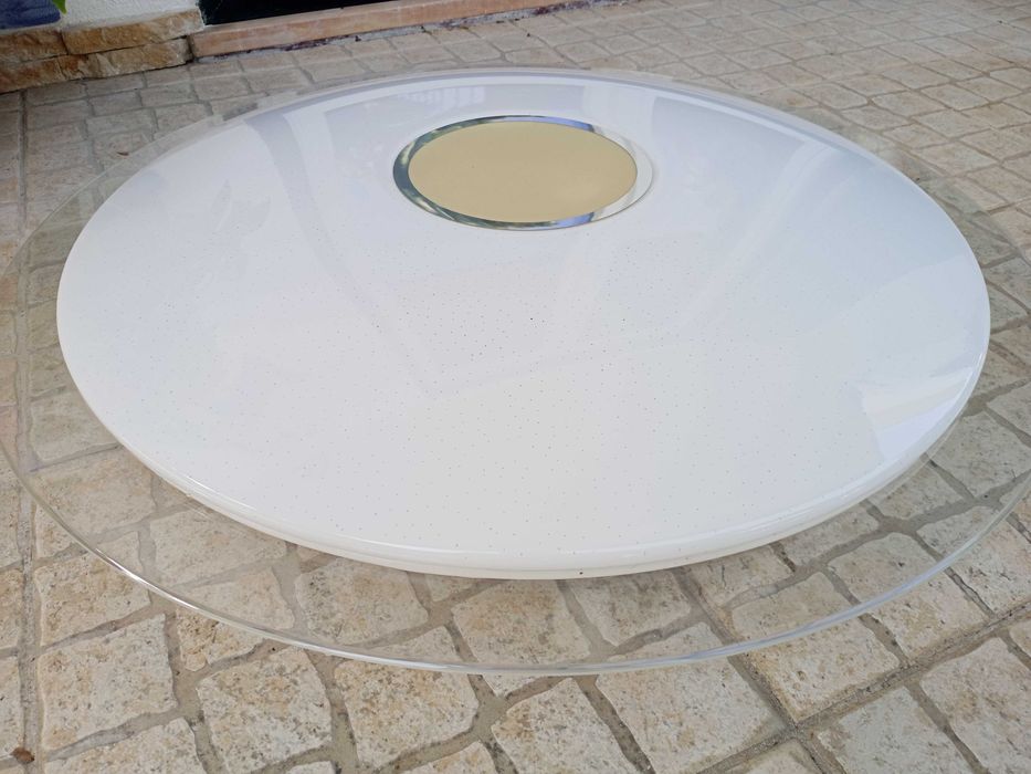 Lampada redonda tecto quarto, sala, cozinha com LED Marca INSPIRE 45 W