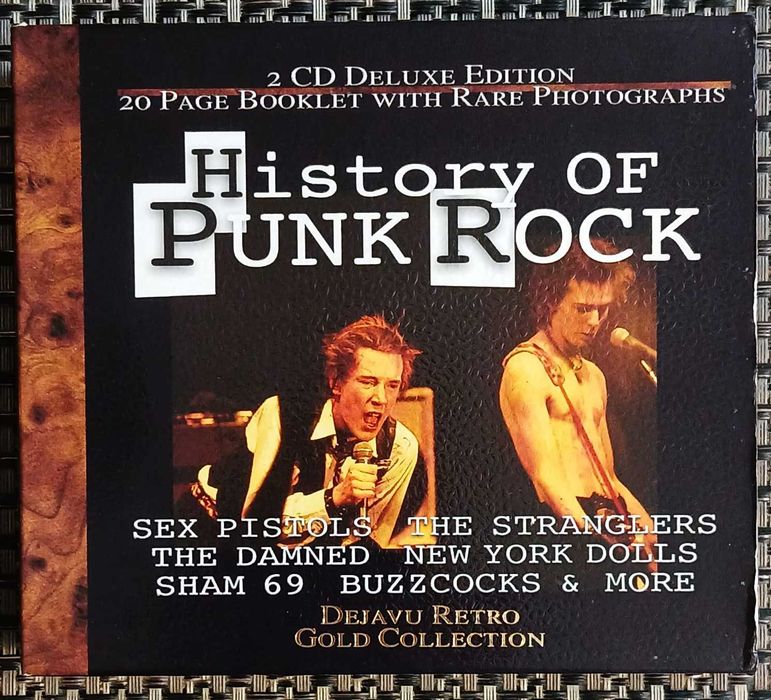 History Of Punk Rock - CD DUPLO Muito Bom estado