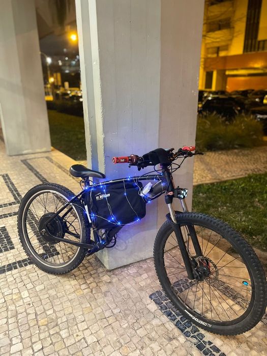 Bicicleta eletrica 1500w 48v