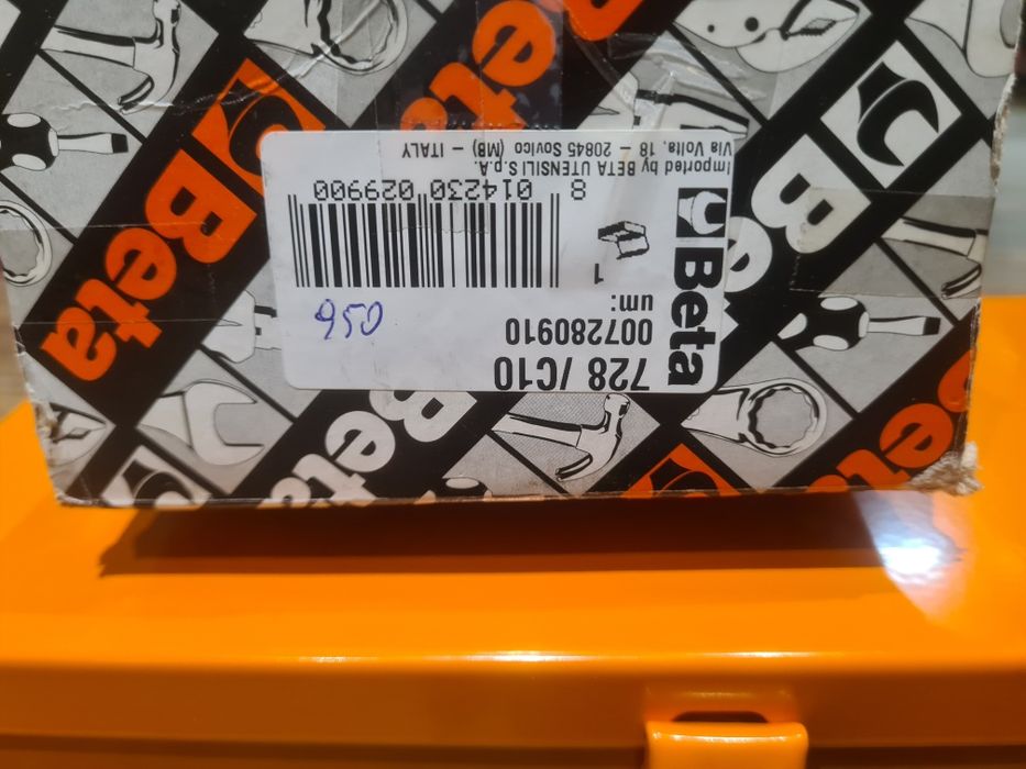 Beta 728/c10 zestaw nasadek udarowych 3/4 cala.