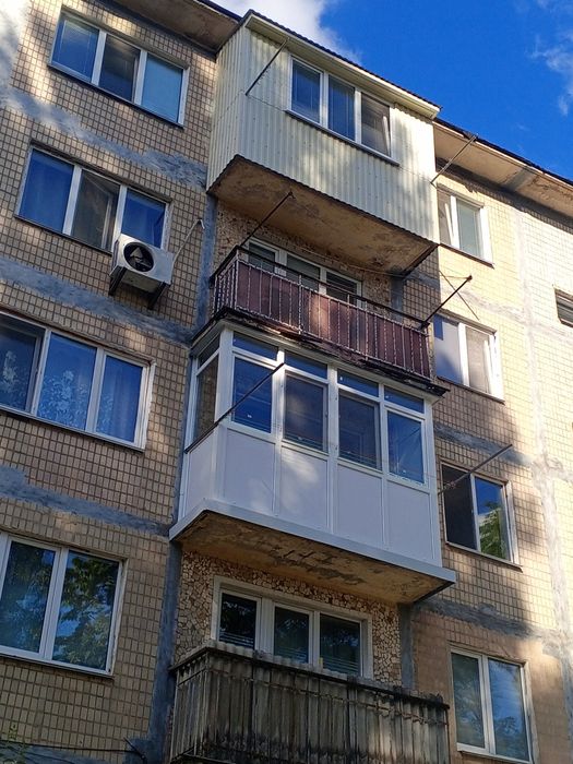 Балкон под ключ.Розшырение бакона