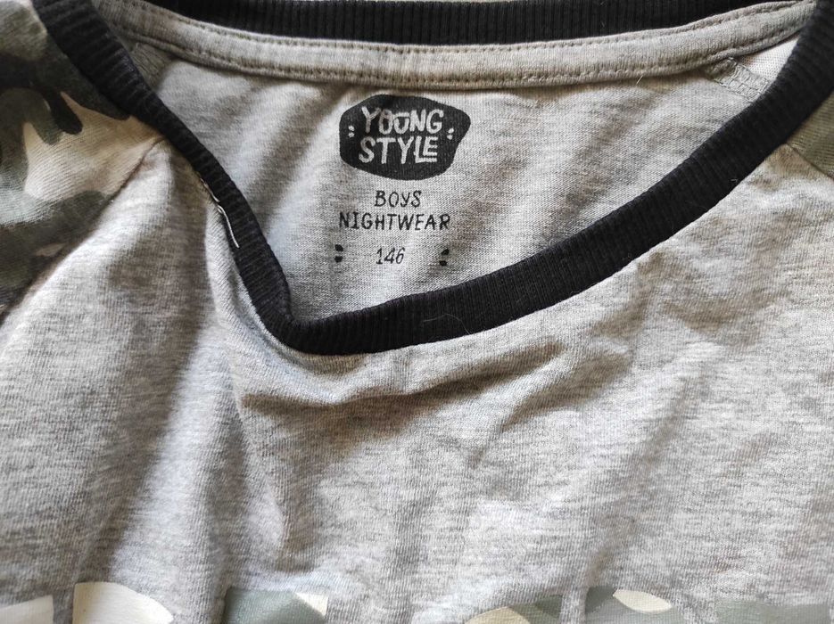 Bluzka chłopięca moro 140/146