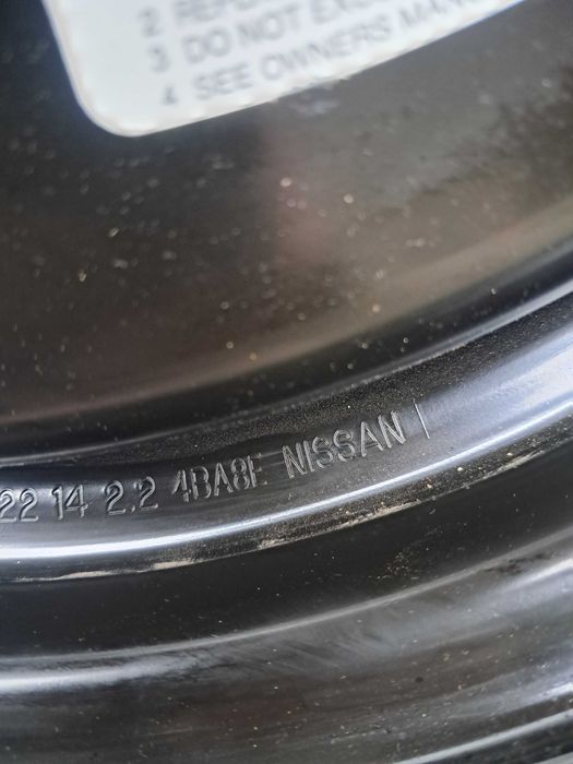 Запаска докатка 5x114,3r16  Nissan Hyundai Kia Renault Toyota