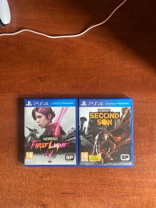 Infamous First Light e Infamous Second Son - PS4