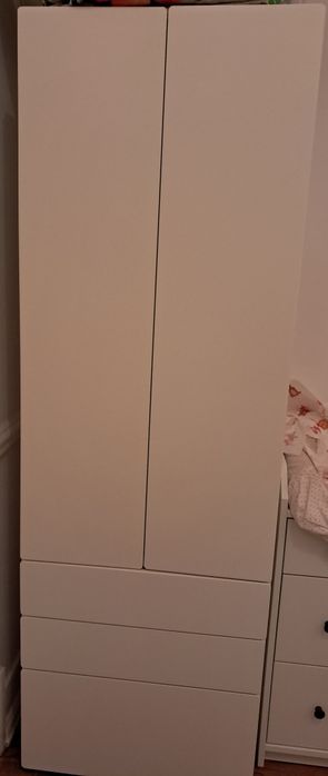Roupeiro criança ikea branco