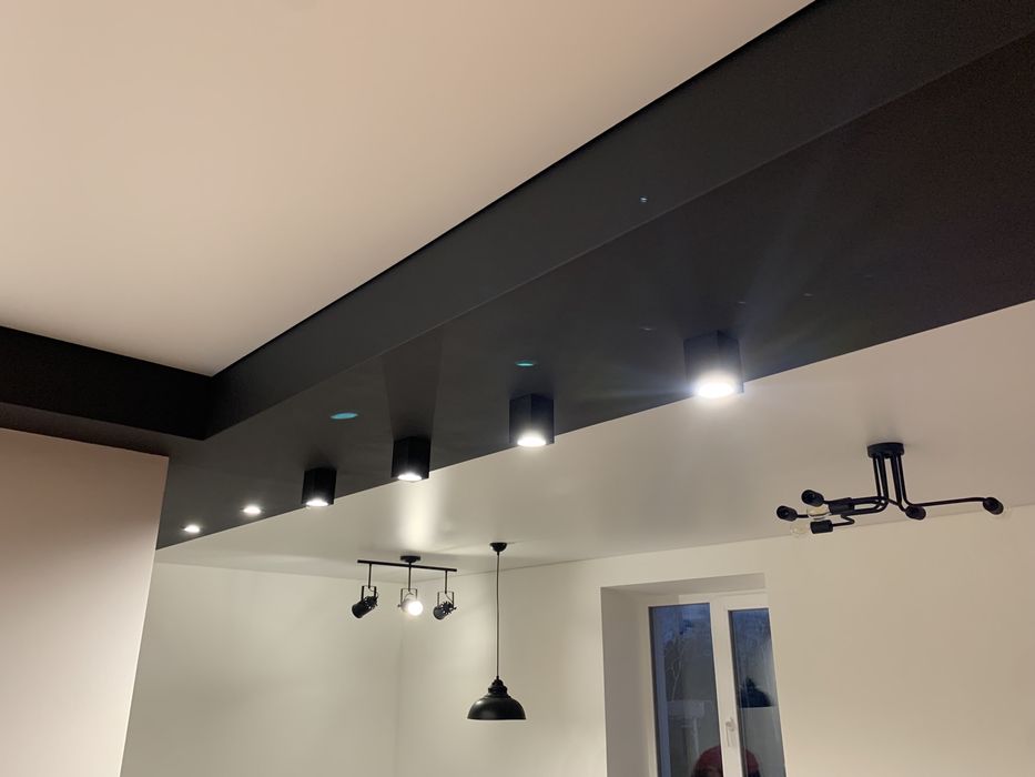 Натяжні стелі, натяжные потолки