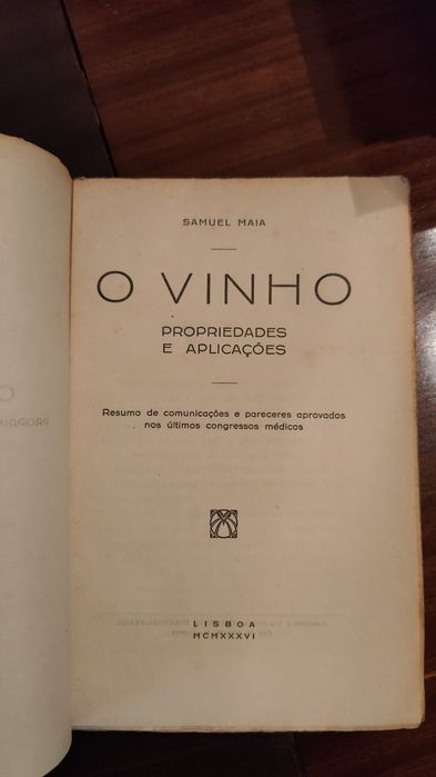 O vinho - Samuel Maia