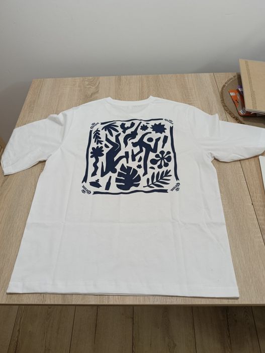 T-shirt M Piwo Corona Biały