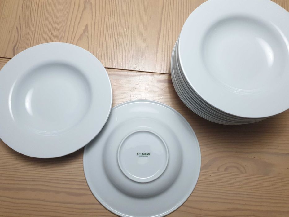 PlateBowlCup Jasper Morrison Alessi 12 tigelas sopa branca como novas