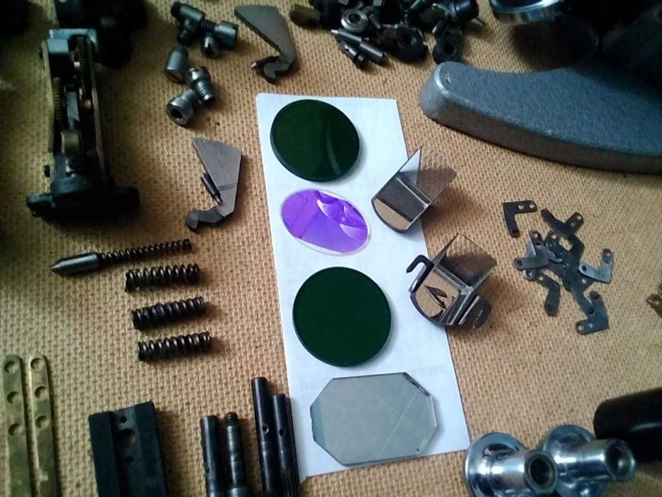 Запасные  части к микроскопам и отдельно микроскоп