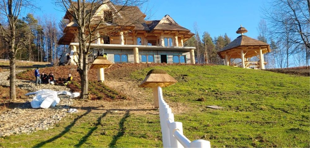 Domy z Bala DachyGaraż Wiata Altana