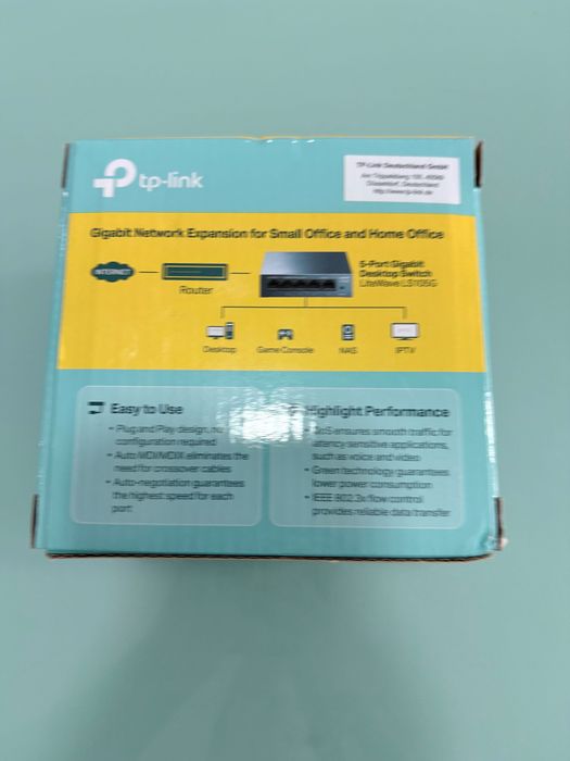 TP-Link LiteWave LS105G Switch Gigabit 5 Portas [75]