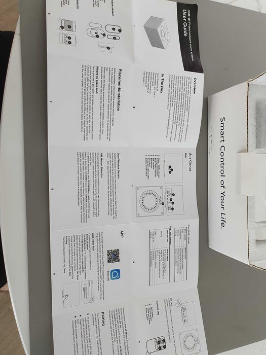 Kit alarme GSM+WIFI app Android/iOS com detetores