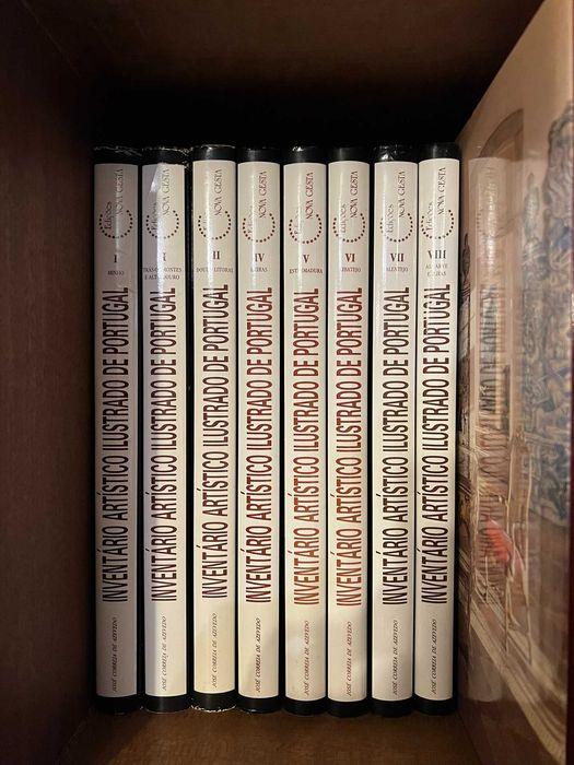 Coleção Inventário Artístico Ilustrado de Portugal – 8 Volumes