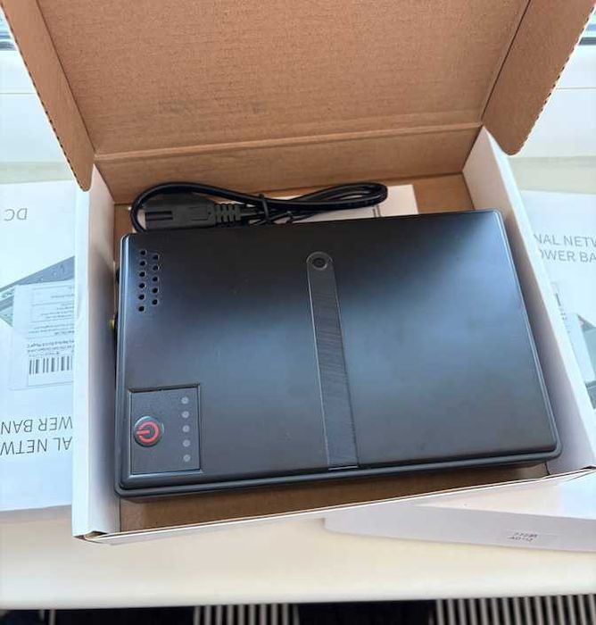 Mini UPS 10400 mAh для роутера ONU Безперебойник UPS 5V/9V/12V