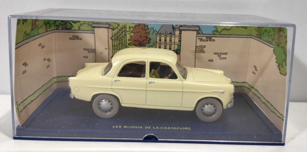 Carro - Tintin - As Jóias de Castafiori - Alfa Romeo Giulietta 1960